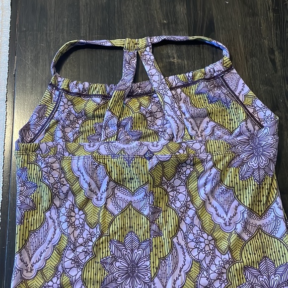 Prana Amaya Athleisure purple and green dress size Medium - Picture 3 of 6